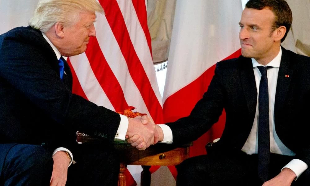 Τηλεφωνική επικοινωνία Τραμπ-Μακρόν για Ανατολική Μεσόγειο